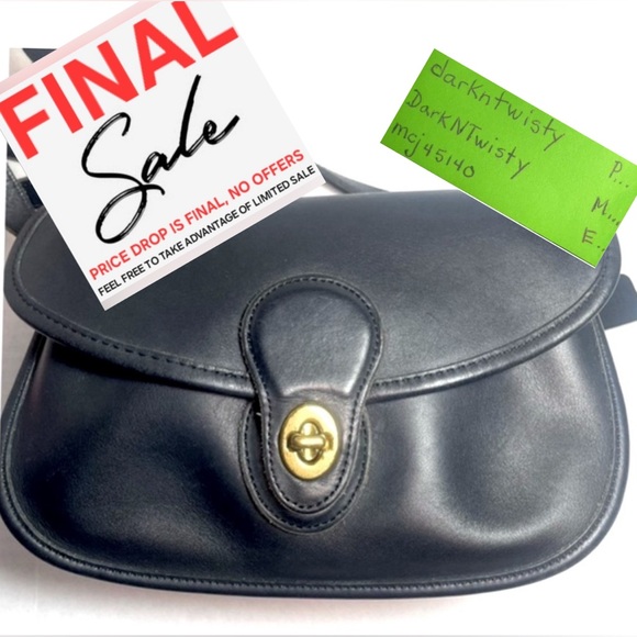 Coach Handbags - Vintage Coach Leather Prairie Bag Gorgeous!